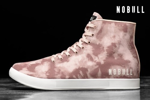 NOBULL Tie-dye Canvas Womens High Top Trainers (X58073) Ireland